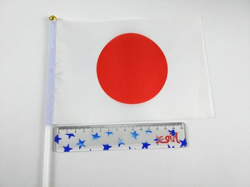 Amazon.co.jp: [F NODE] 日本国旗 日の丸 ミニフラッグ 10点
